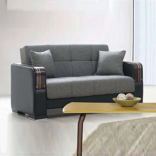 MALTA GREY SOFA BED 2 SEATER, 3 SEATER , 3+2 SEATER